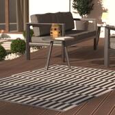 Tapete de exterior e interior STICA 230 x 160 cm - Polipropileno Azul