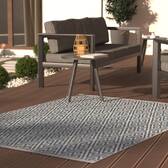Tapete de exterior e interior STICA 230 x 160 cm - Polipropileno Azul