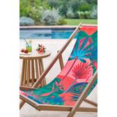 Mesa auxiliar de jardim redonda OSUNA Acácia 50 x 50 cm - Acácia certificada FSC® Acácia