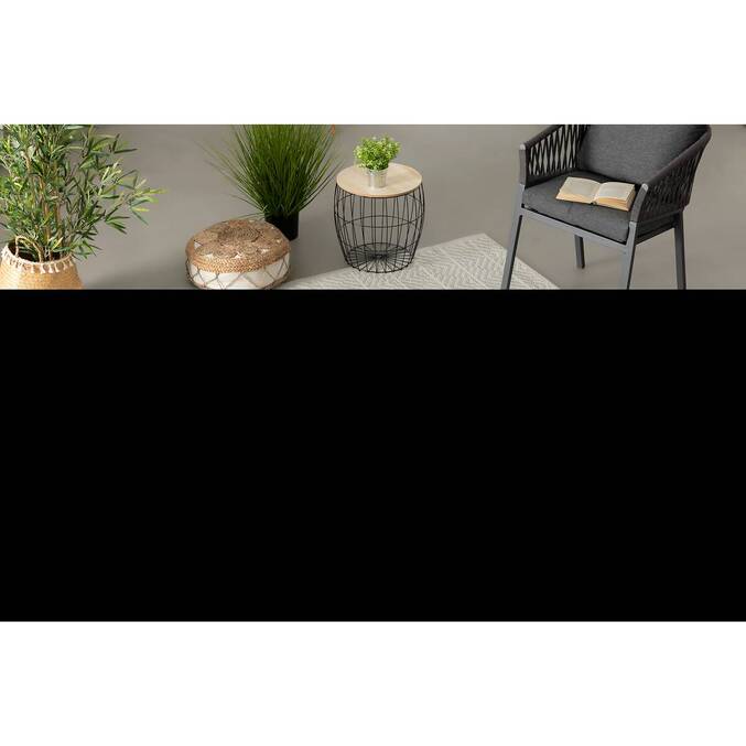 Tapete de exterior e interior STICA 230 x 160 cm - Polipropileno Azul