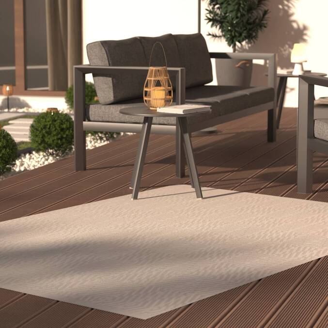 Tapete de exterior e interior STICA 230 x 160 cm - Polipropileno Azul