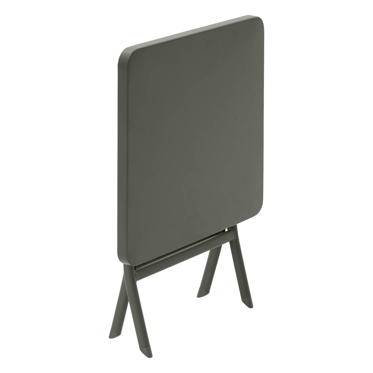 Mesa auxiliar de jardim quadrada GREENSBORO Verde louro 40 x 40 cm - Aço, Tratamento antiferrugem reforçado Louro