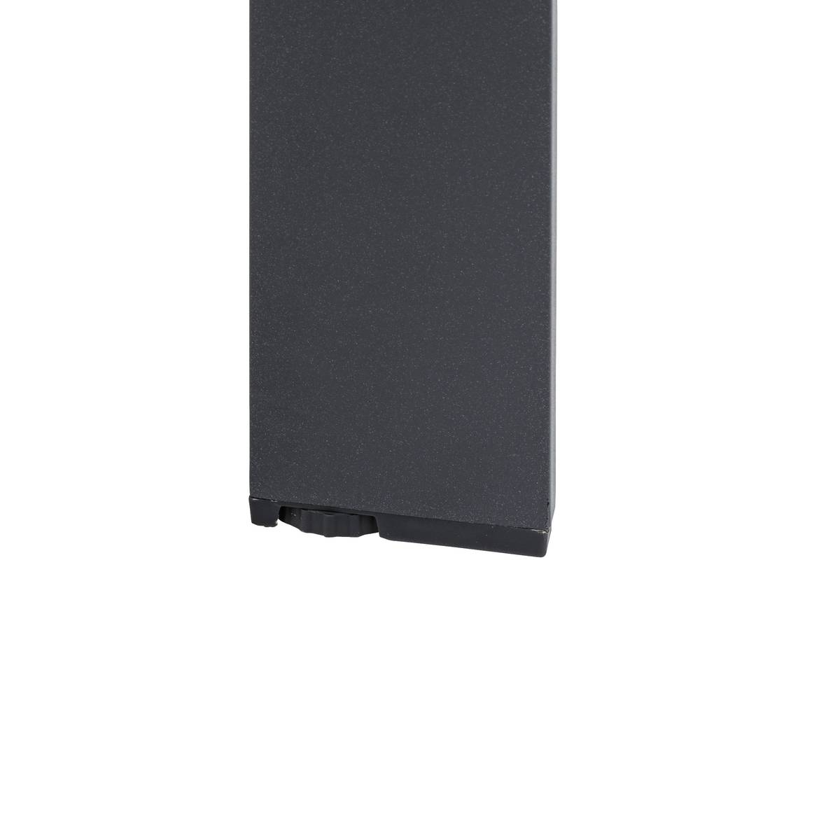 Mesa de jardim extensível ÉVASION Efeito madeira Honey / Graphite 14 lugares - Alumínio tratado com epóxi, Ripas de alumínio com efeito madeira Efeito madeira Honey / Grafite