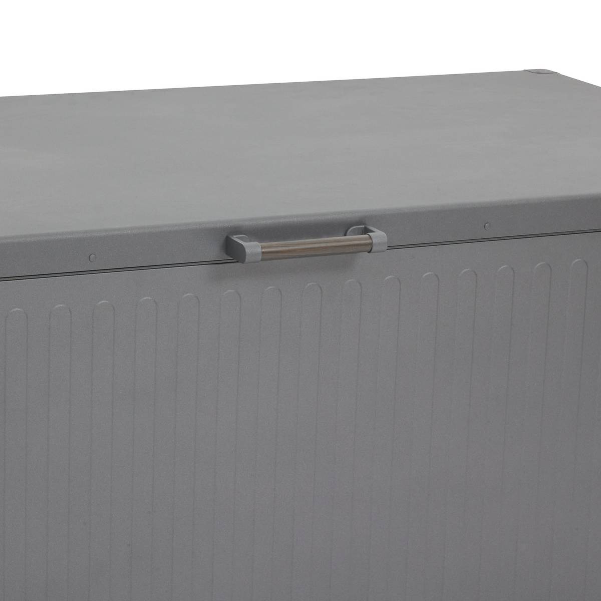 Arca de arrumação EDENIO Grafite 1070 L - Aço galvanizado, Alumínio tratado com epóxi Grafite