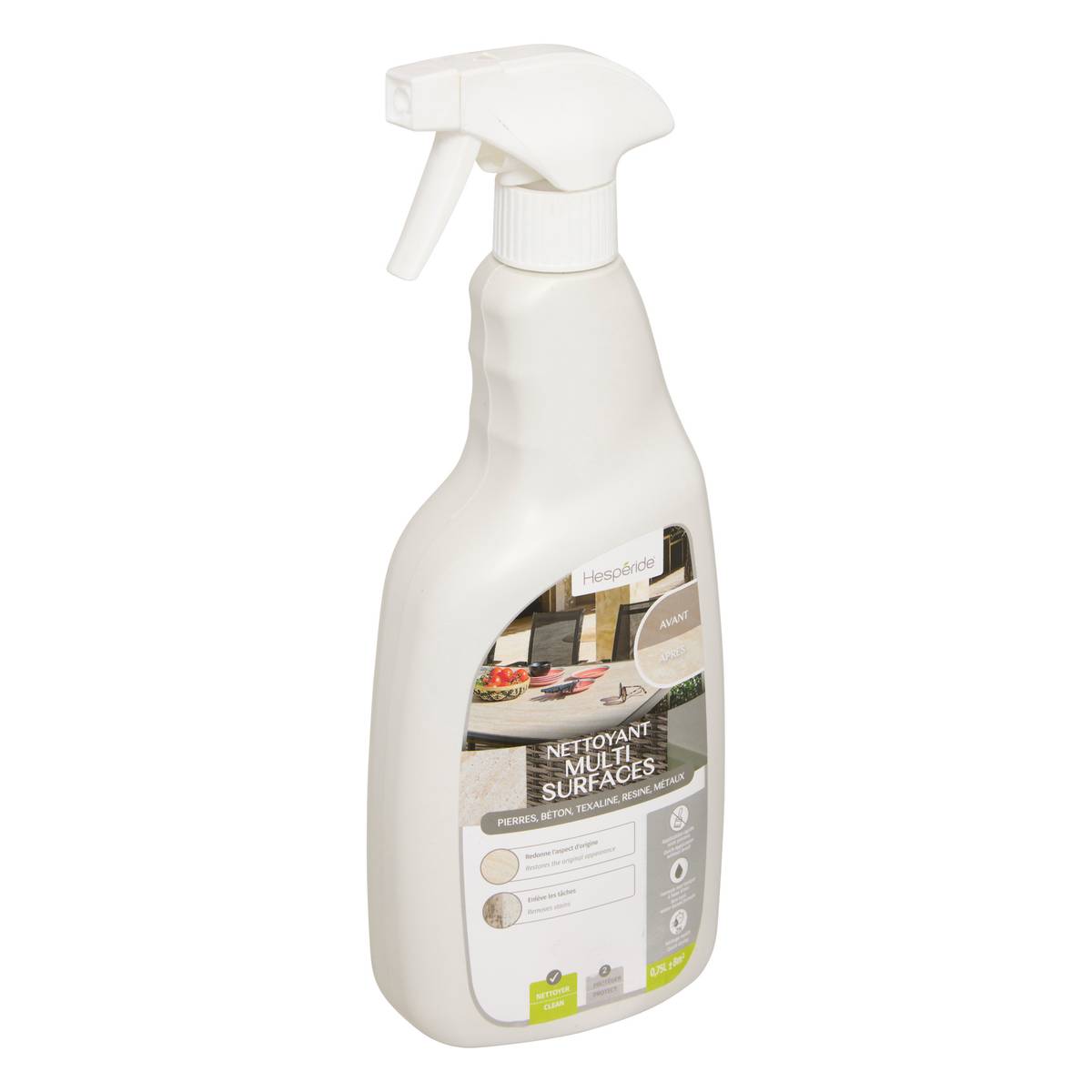 Limpador multi-superfícies Spray 75 cL Branco
