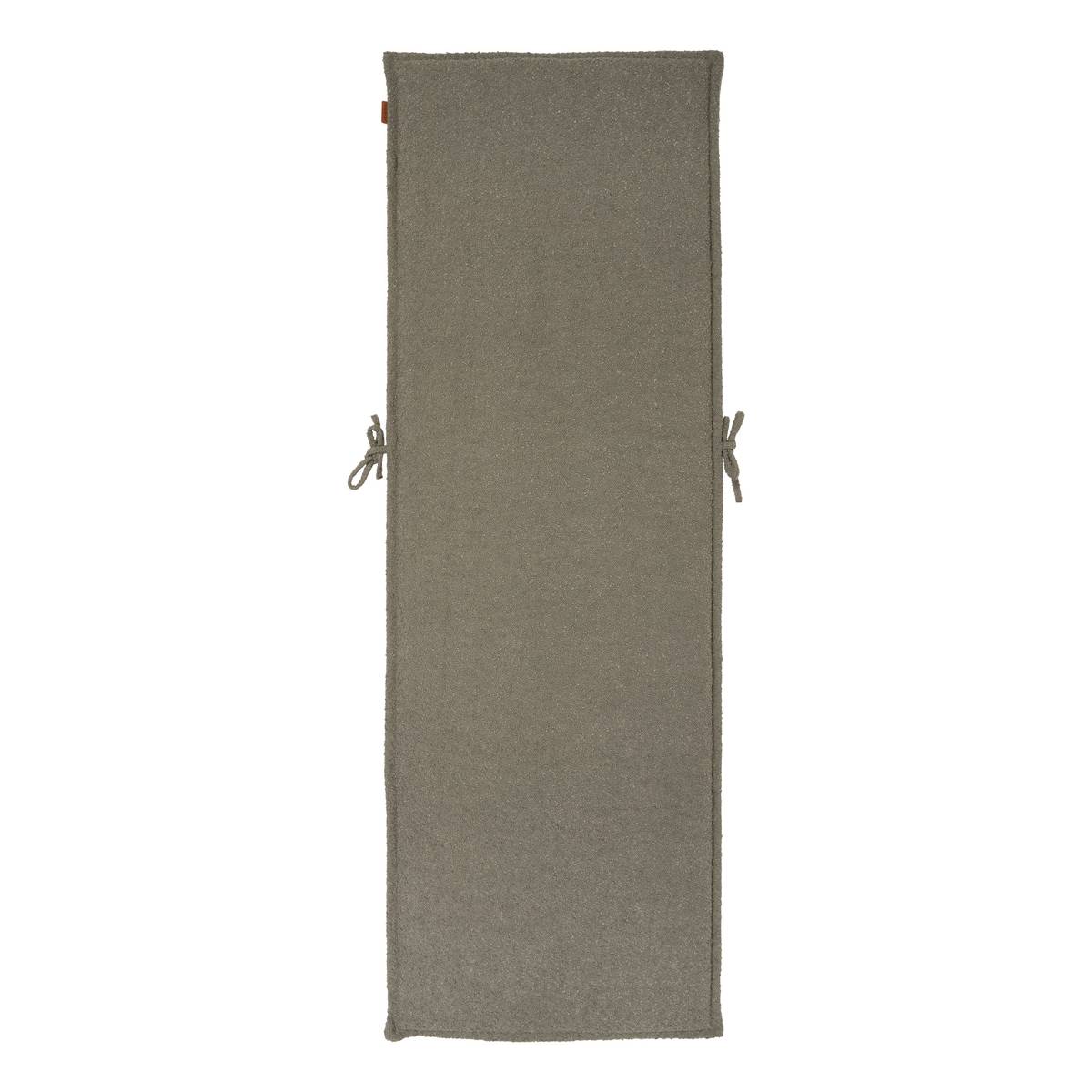 Almofada para espreguiçadeira SOLFIA Verde louro 190 x 60 cm - Poliéster Louro
