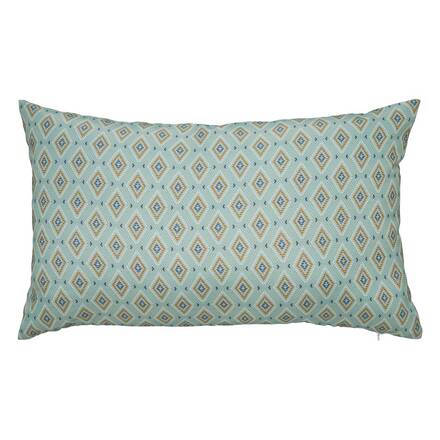 Capa de almofada para exterior LILIO Verde Celadon 50 x 30 cm - Poliéster