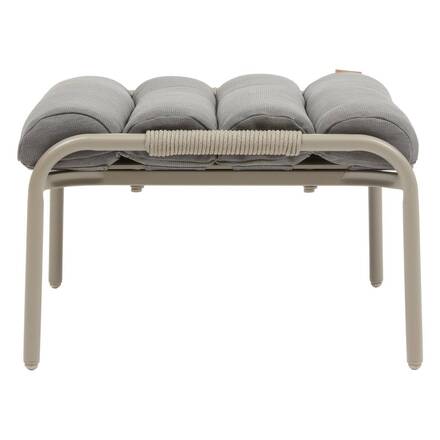 Poltrona relax de jardim SOLANI Café Aço tratado com epóxi, Tratamento antiferrugem reforçado, Texaline