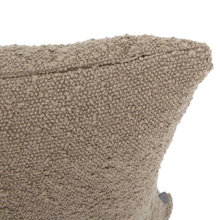 Almofada decorativa SOLFIA Café 45 x 45 cm - Poliéster