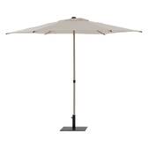 Guarda-sol central quadrado inclinável SOYA Argila / Trigo 2,5 x 2,5 m - Aço, Poliéster Argila / Trigo