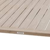 Mesa de jardim elevatória retangular SALIMIA Argila / Linho 150 x 80 x 69 cm - Alumínio tratado com epóxi Argila / Linho