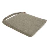 Almofada de cadeira SOLFIA Verde louro 40 x 40 cm - Poliéster Louro