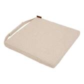 Almofada de cadeira SOLFIA Trigo 40 x 40 cm - Poliéster Trigo