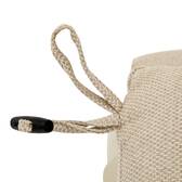 Poltrona de jardim CELESTAM Argila Aço tratado com epóxi, Tratamento antiferrugem reforçado, Texaline Argila