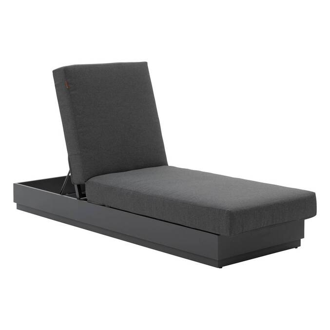 Cama de piscina ALLURE Grafite Alumínio tratado com epóxi, Poliéster3500