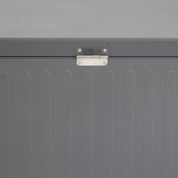 Arca de arrumação EDENIO Grafite 1070 L - Aço galvanizado, Alumínio tratado com epóxi3500