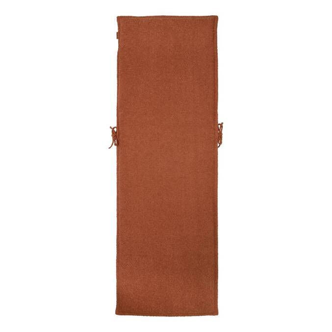 Almofada para espreguiçadeira SOLFIA Mogno 190 x 60 cm - Poliéster Mogno