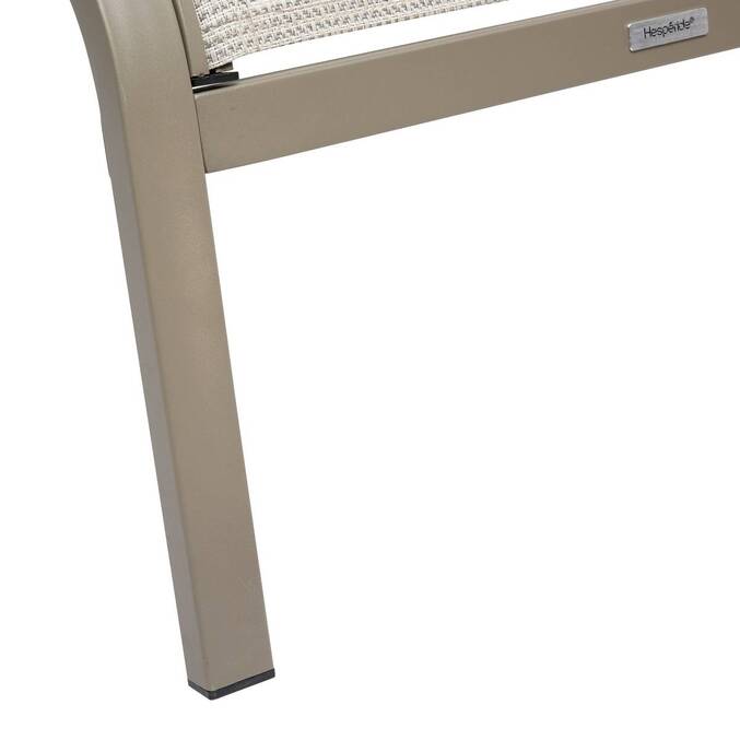 Espreguiçadeira OSMALA Café / Café 4 posições - Texaline, Alumínio tratado com epóxi3443