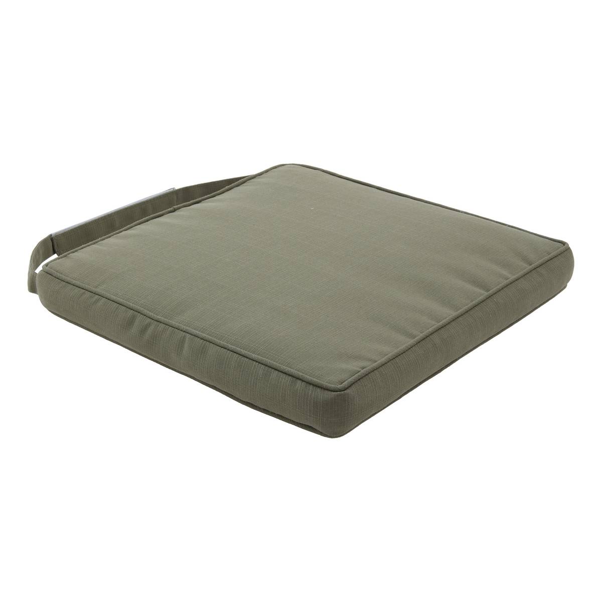Almofada de cadeira KORAÏ Verde louro 40 x 40 cm - Poliéster Louro