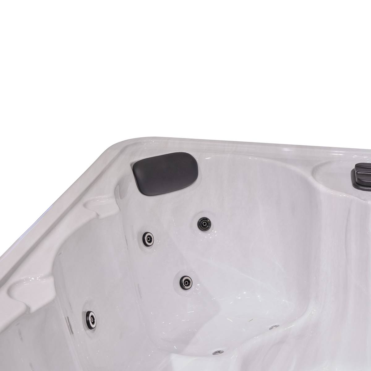 Spa ACRYL Branco 5 lugares - Alumínio Branco
