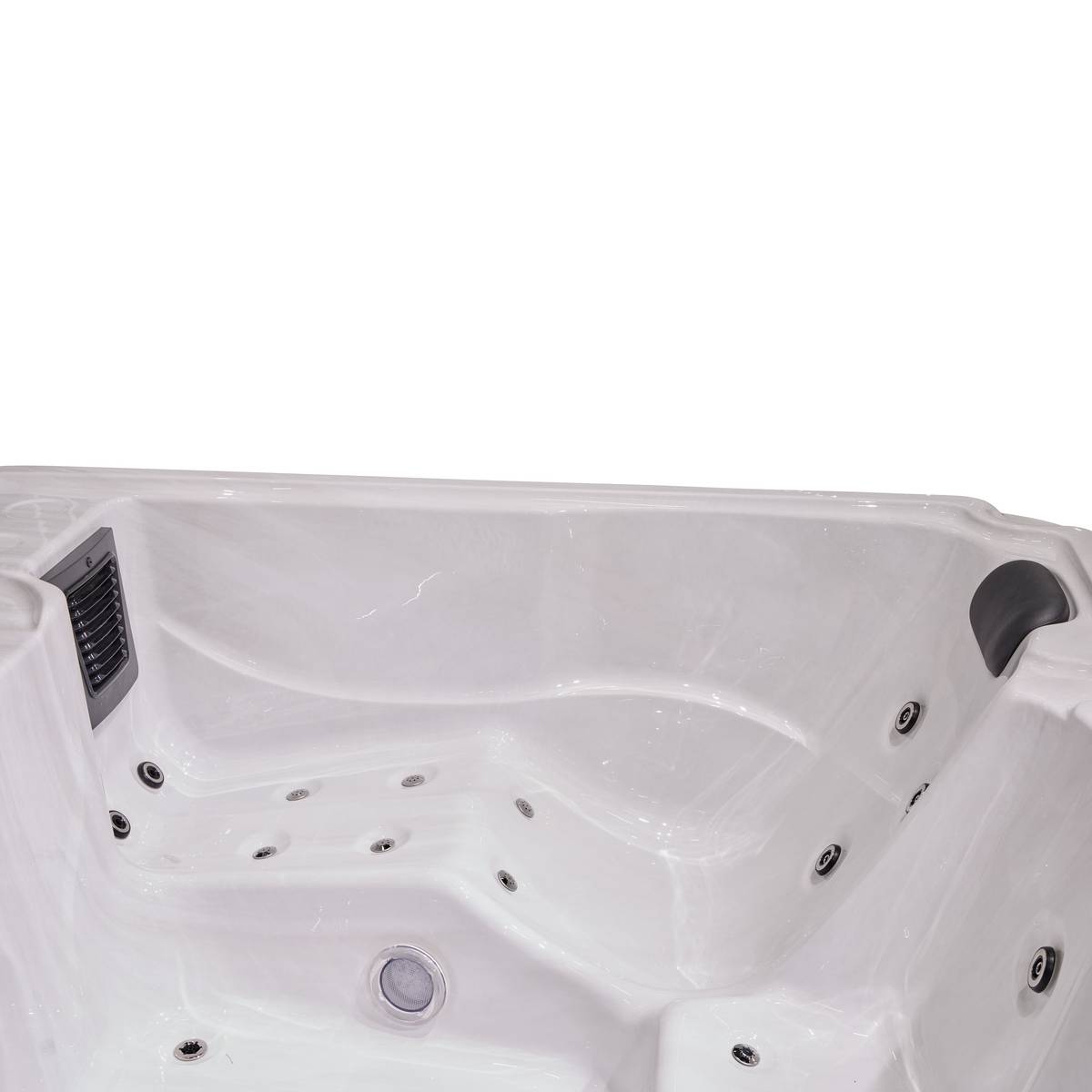 Spa ACRYL Branco 5 lugares - Alumínio Branco