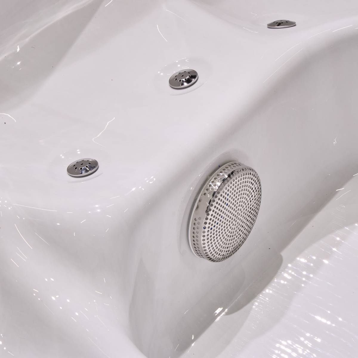 Spa ACRYL Branco 5 lugares - Alumínio Branco