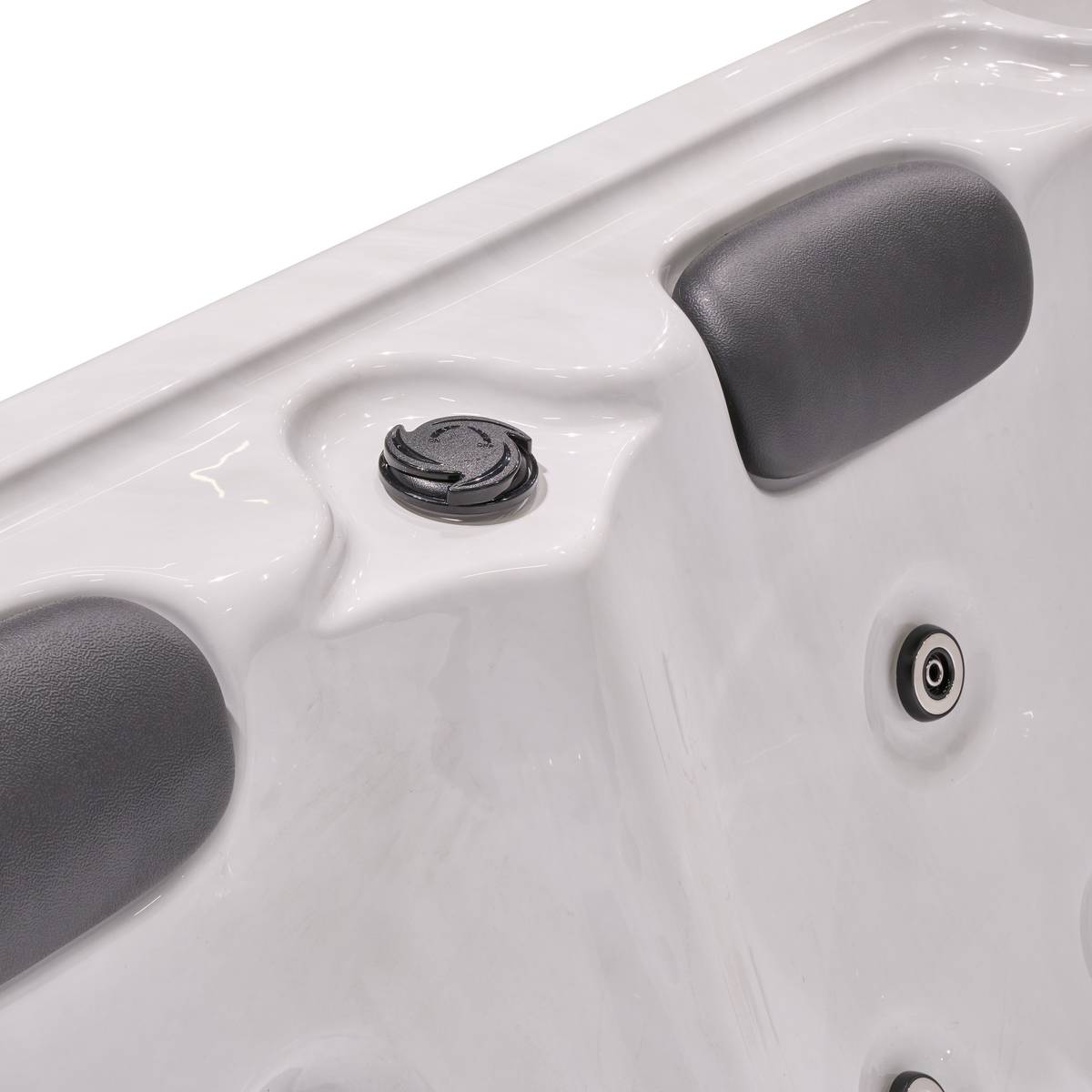 Spa ACRYL Branco 3 lugares - Alumínio Branco