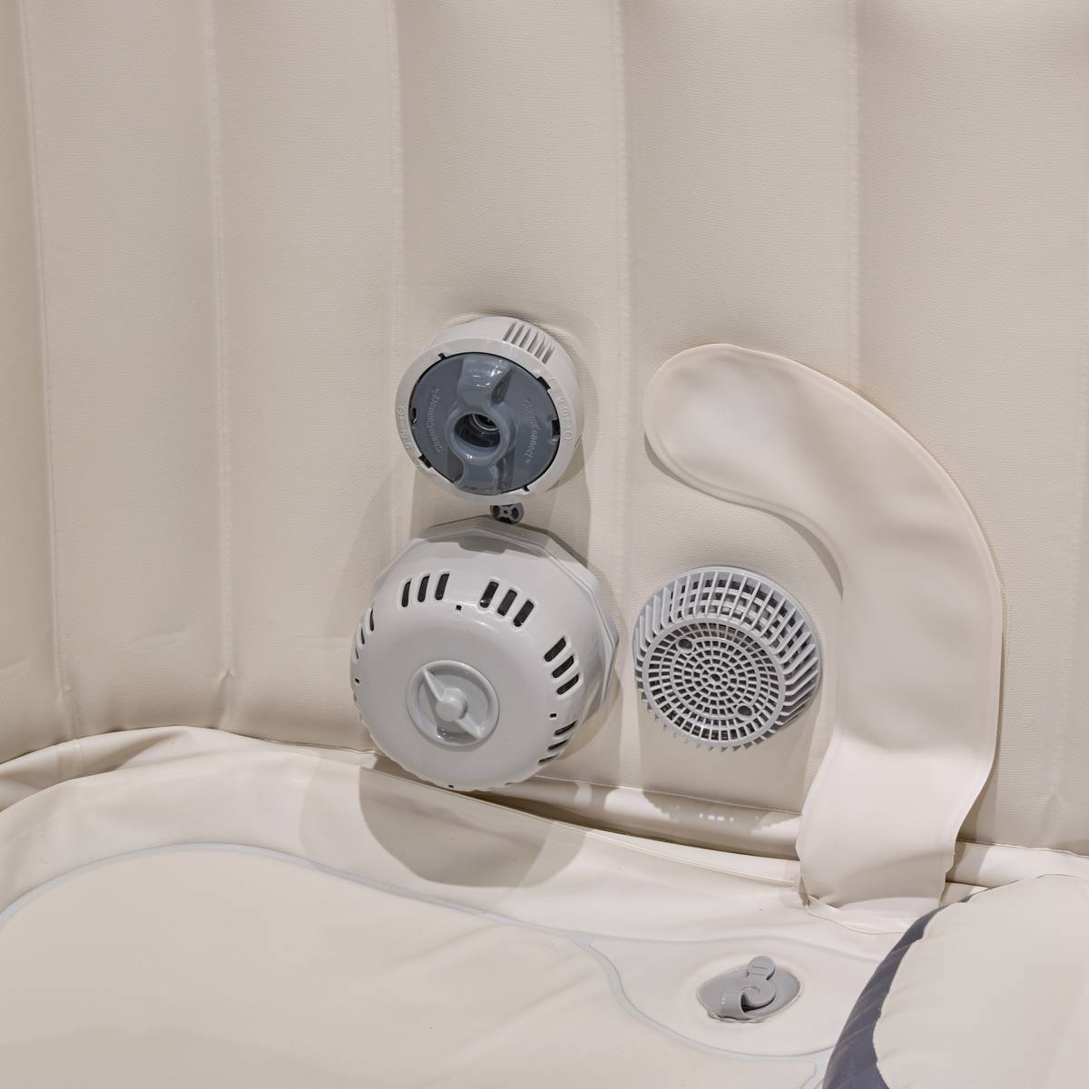Spa COMFY Cinzento 5 lugares - PVC Toupeira
