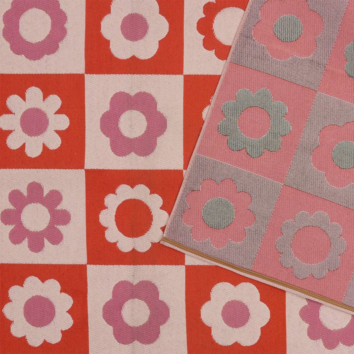Tapete exterior CHACHAPOP Rosa 230x160 cm - Polipropileno Rosa