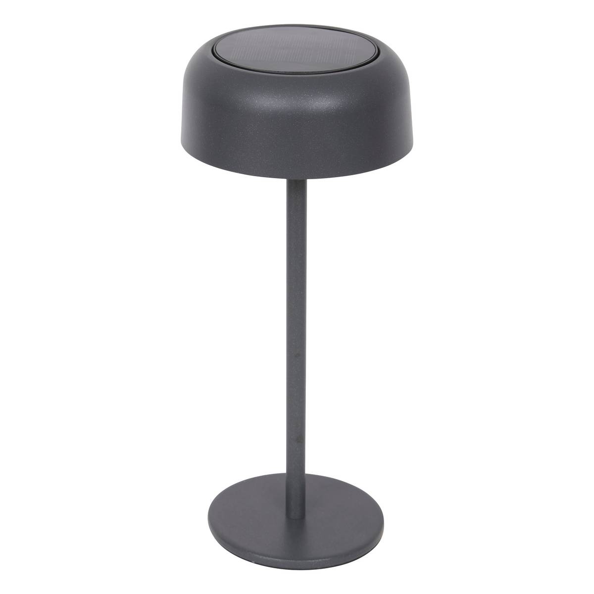 Candeeiro solar BOLTY Grafite A.30 cm - Alumínio Grafite