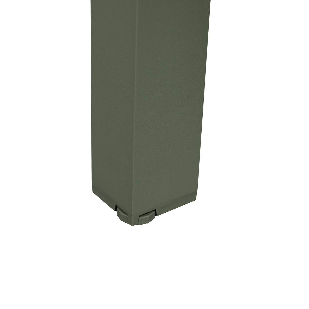 Mesa de jardim retangular ÉVASION Linho / Verde louro 4 lugares - Alumínio tratado com epóxi Linho / Louro