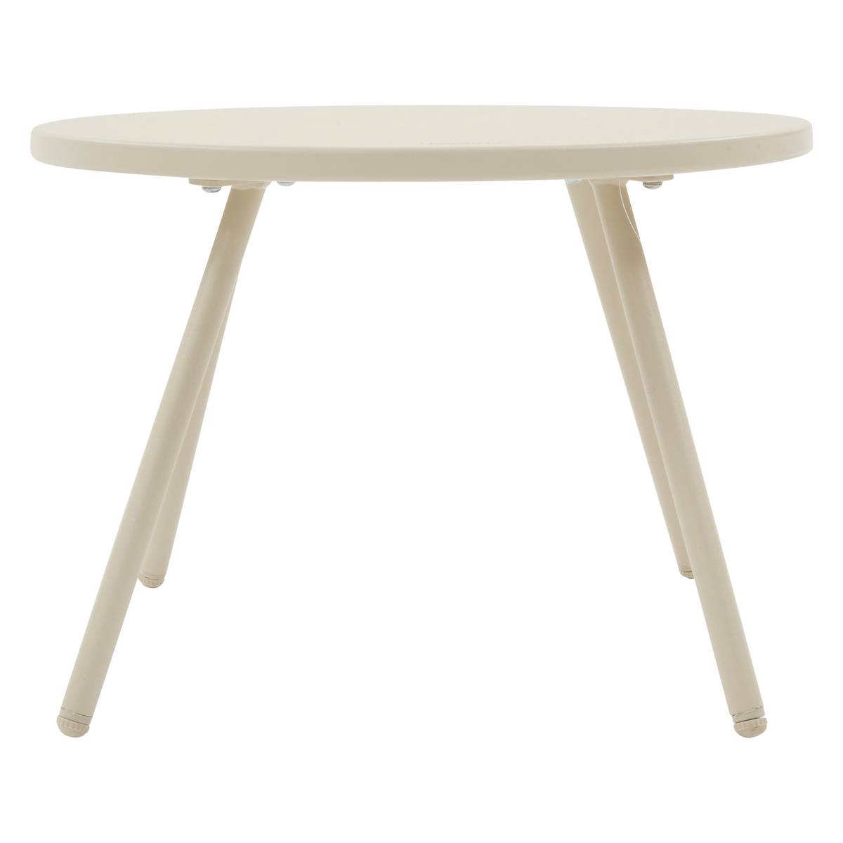 Conjunto de sala duo PAOPAO Bege / Argila 2 lugares - Aço tratado com epóxi, Tratamento antiferrugem reforçado, Poliéster Bege / Argila
