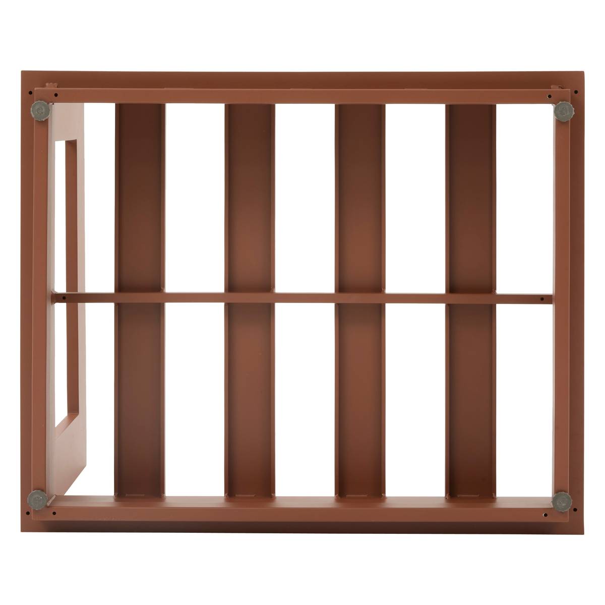 Poltrona de jardim ALLURE Bege / Mogno Alumínio tratado com epóxi, Poliéster Bege / Mogno