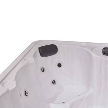 Spa ACRYL Branco 5 lugares - Alumínio