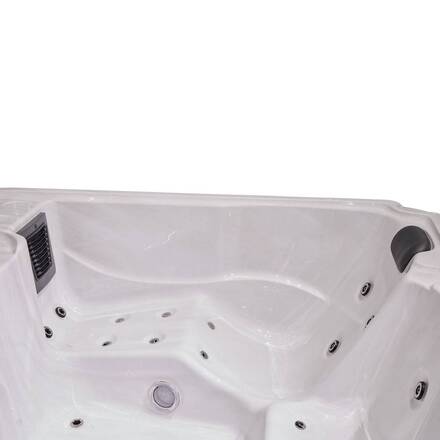 Spa ACRYL Branco 5 lugares - Alumínio