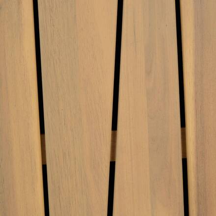 Arca de arrumação LODGIA Bege 165L - Acácia certificada FSC®, Aço