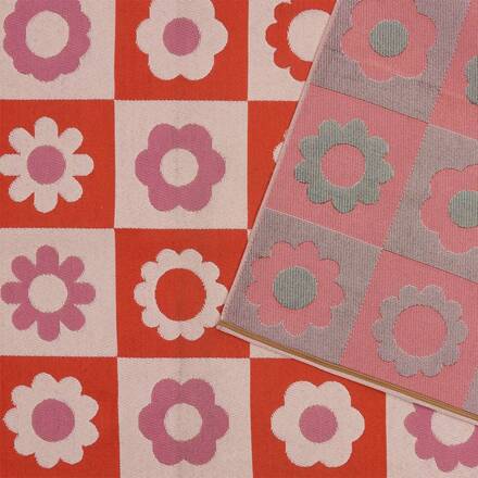 Tapete exterior CHACHAPOP Rosa 230x160 cm - Polipropileno