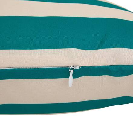 Almofada de exterior retangular POOLSIDE Verde 75 x 35 cm - Poliéster