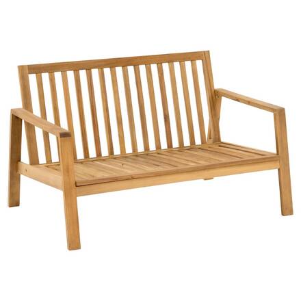 Conjunto de jardim TIWI Cinza / Acácia 4 lugares - Acácia certificada FSC®