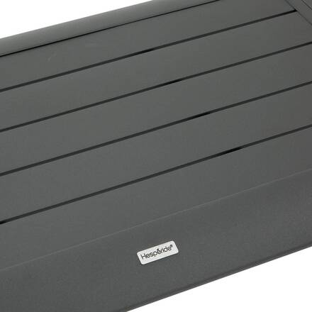 Conjunto de jardim PIAZZA Graphite 4 lugares - Alumínio tratado com epóxi, Texaline