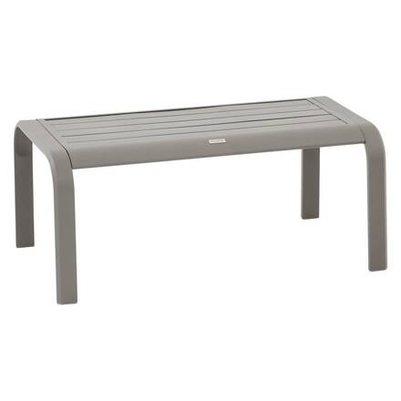 Conjunto de jardim PIAZZA Café 4 lugares - Alumínio tratado com epóxi, Texaline