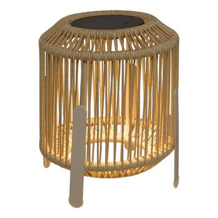 Luminária de exterior LINY Argila D. 35 cm - Alumínio, Algodão