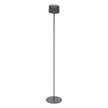 Candeeiro de pé solar BOLTY Grafite D. 21 cm - Alumínio