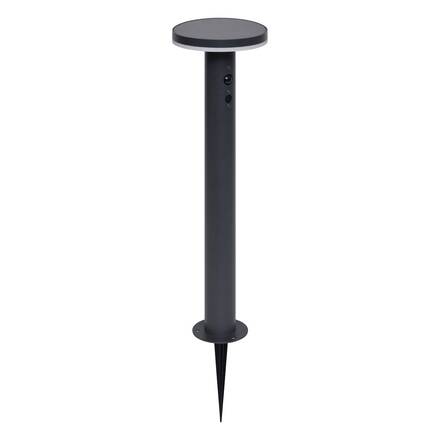 Baliza solar de exterior DETEKT Grafite D.15,5 cm - Alumínio