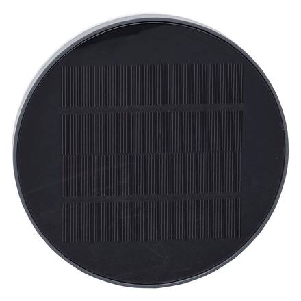 Baliza solar de exterior DETEKT Grafite D.15,5 cm - Alumínio