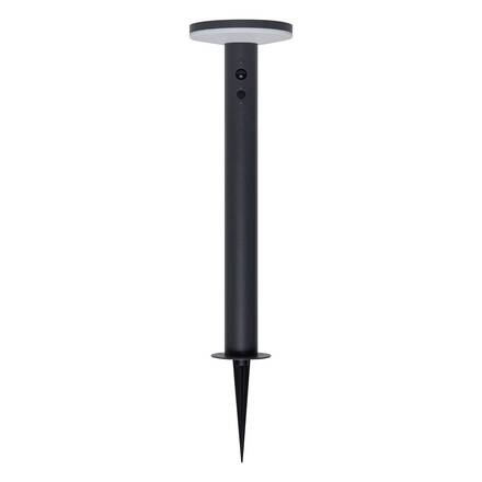 Baliza solar de exterior DETEKT Grafite D.15,5 cm - Alumínio