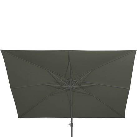Guarda-sol lateral quadrado inclinável MELHIA Verde louro 3 x 3 m - Alumínio, Aço, Olefina