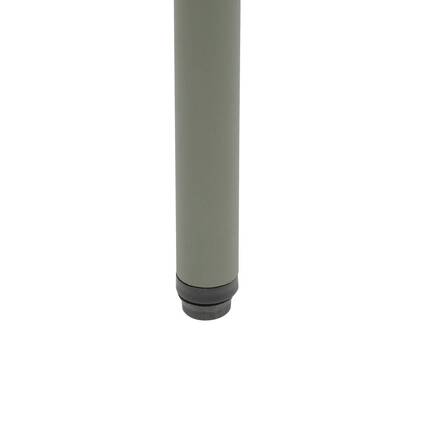 Mesa de centro de jardim quadrada PHUKET Verde louro 45 x 45 cm - Aço tratado com epóxi, Tratamento antiferrugem reforçado