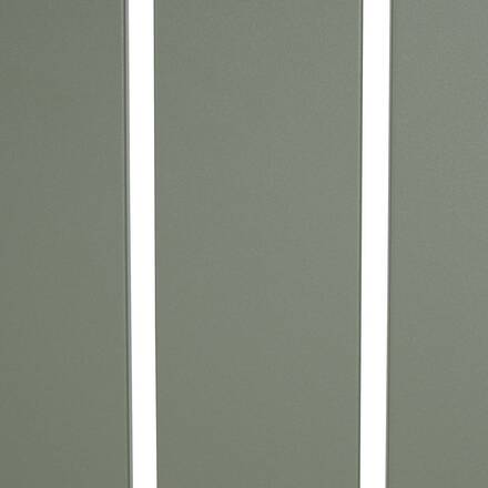 Mesa de centro de jardim quadrada PHUKET Verde louro 45 x 45 cm - Aço tratado com epóxi, Tratamento antiferrugem reforçado