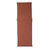 Almofada de exterior KORAÏ Mogno 190 x 60 cm - Poliéster Mogno